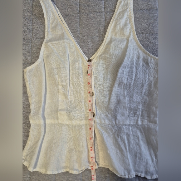 Linen Button-Up Top - Picture 9 of 13